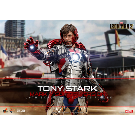 Tony Stark (Ensemble Mark V) Figurine échelle 1:6 Hot Toys 908410