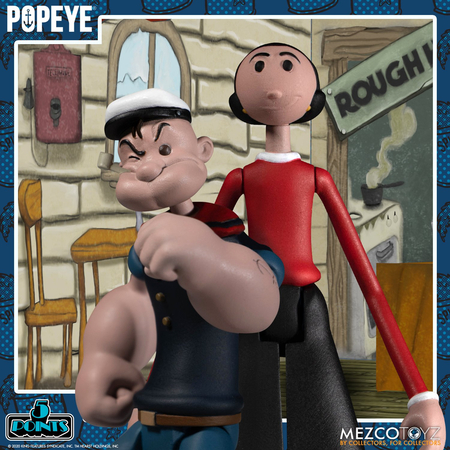 Popeye Coffret de Luxe Mezco toyz 18060