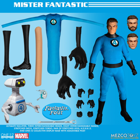 One:12 Collective Marvel Fantastic Four - Deluxe Steel Boxed Set Mezco Toyz 77600