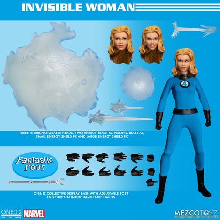 One:12 Collective Marvel Fantastic Four - Ensemble de Luxe Mezco Toyz 77600