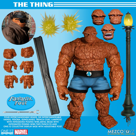 One:12 Collective Marvel Fantastic Four - Ensemble de Luxe Mezco Toyz 77600