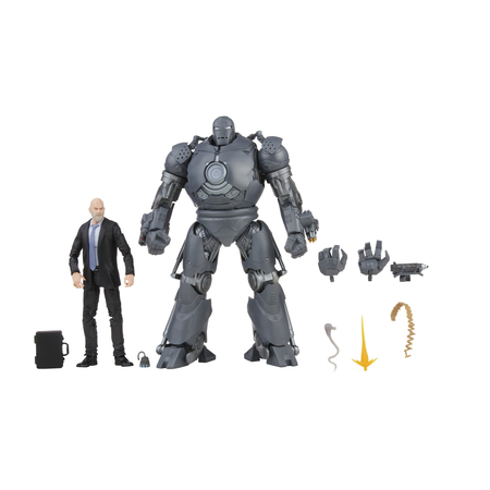 Marvel Legends Series Obadiah Stane et Iron Monger 6 Figurines échelle 6 pouces Hasbro