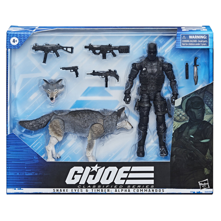 GI Joe Classified Series 6 pouces Snake Eyes & Timber Alpha Commandos Hasbro 30