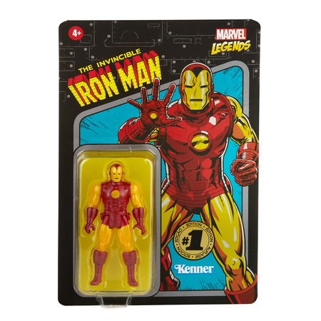 ​​Marvel Legends Retro Collection 3.75 - Black Panther & Iron Man 2-pack Exclusive Hasbro