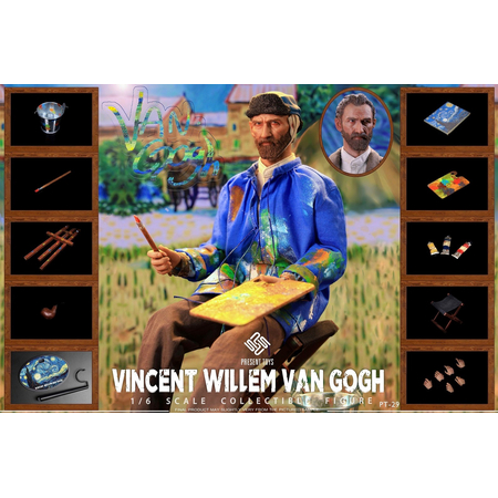 Vincent Willem Van Gogh 1:6 scale figure Present Toys PT SP29