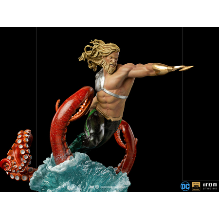 Aquaman Deluxe 1:10 Scale Statue Iron Studios 908491