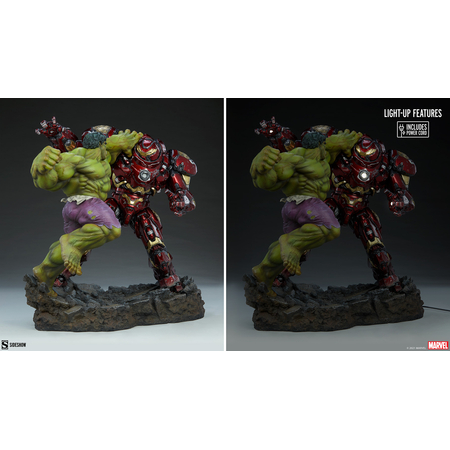 Hulk vs Hulkbuster Maquette Sideshow Collectibles 200571