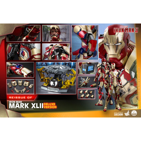 Iron Man Mark XLII (42) (Version de Luxe) Figurine Échelle 1:4 Hot Toys 908659