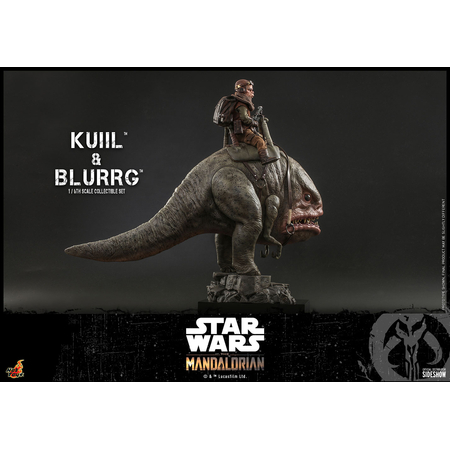 Kuiil & Blurgg Ensemble de figurines Échelle 1:6 Hot Toys 908593