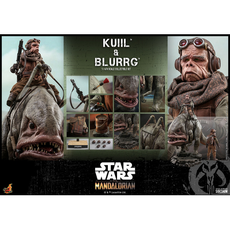 Kuiil & Blurgg 1:6 Scale Figure Set Hot Toys 908593