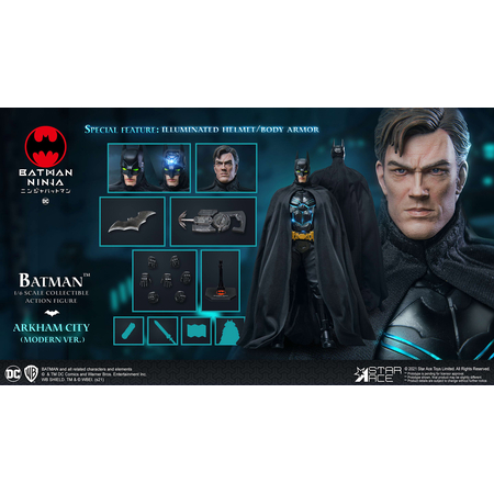 Modern Batman (DELUXE VERSION) 1:6  Scale Figure Star Ace Toys Ltd 908551