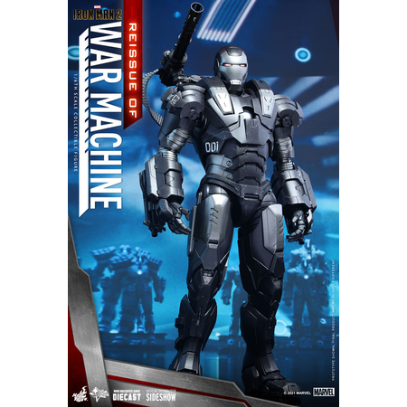 Marvel War Machine Figurine Échelle 1:6 DIECAST RÉ-ÉDITION Hot Toys 908445