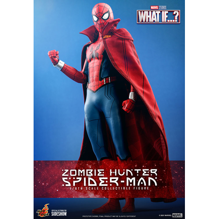 Marvel Spider-Man Chasseur de Zombie Figurine Échelle 1:6 Hot Toys 909046 TMS058