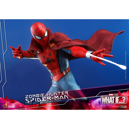 Marvel Spider-Man Chasseur de Zombie Figurine Échelle 1:6 Hot Toys 909046 TMS058
