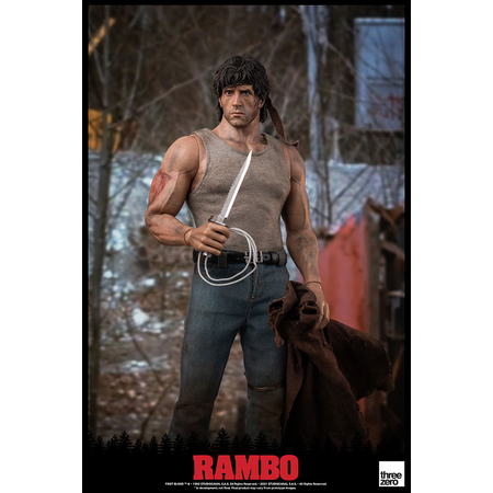 Rambo: First Blood Figurine Échelle 1:6 Threezero 909201 3Z02880W0