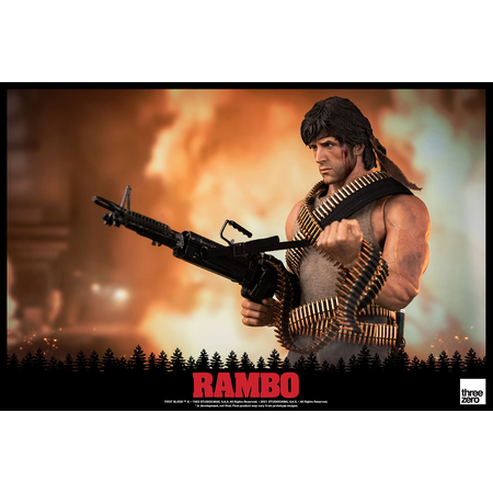 Rambo: First Blood Figurine Échelle 1:6 Threezero 909201 3Z02880W0