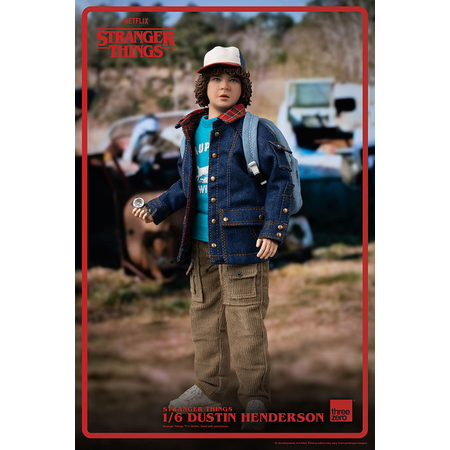 Stranger Things - Dustin Henderson 1:6 Scale Figure Threezero 909975 3Z02800W0