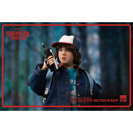 Stranger Things - Dustin Henderson Figurine Échelle 1:6 Threezero 909975 3Z02800W0