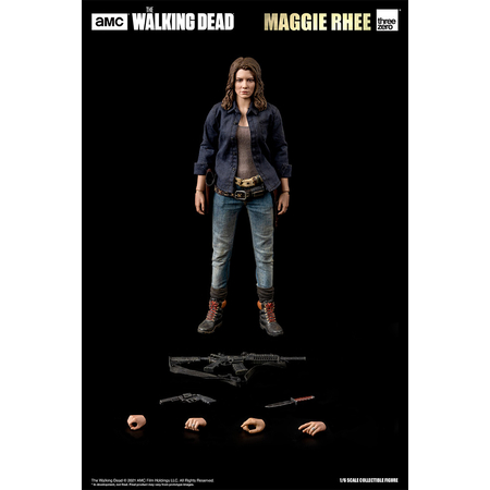 Walking Dead Maggie Rhee 1:6 Scale Figure Threezero 909823 3Z00390W0