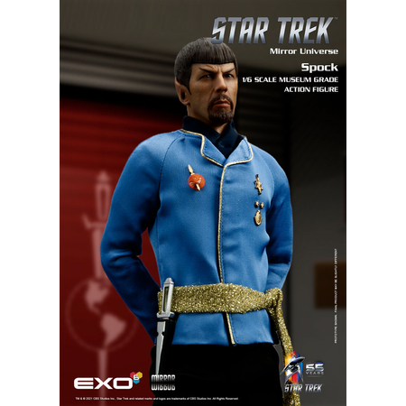 Star Trek Mirror Universe Spock 1:6 Scale Figure 909902 EXO-6 (EXO-01-029)