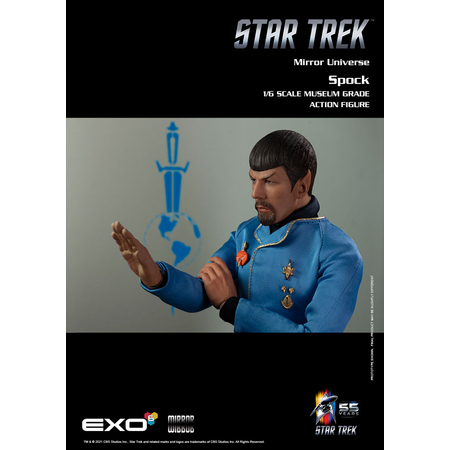 Star Trek Univers Miroir Spock Figurine Échelle 1:6 909902 EXO-6 (EXO-01-029)