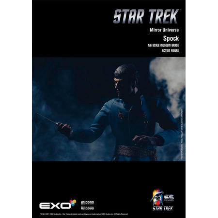 Star Trek Univers Miroir Spock Figurine Échelle 1:6 909902 EXO-6 (EXO-01-029)