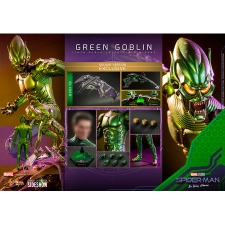 Marvel Green Goblin De Luxe (Spider-Man: No Way Home) Figurine Échelle 1:6 Hot Toys 9101942 MMS631