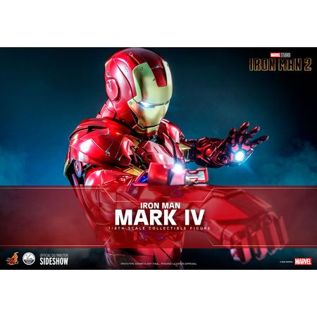 Marvel Iron Man 2 - Iron Man Mark IV Quarter Scale (1:4) Figure Hot Toys 910121 QS020