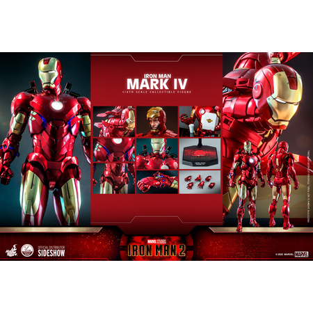 Marvel Iron Man 2 - Iron Man Mark IV Quarter Scale (1:4) Figure Hot Toys 910121 QS020