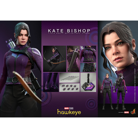 Marvel Kate Bishop (Hawkeye) Figurine Échelle 1:6 Hot Toys 910952 TMS074