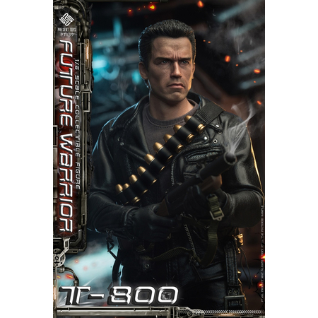 Future Warrior T800 1:6 Scale Action Figure Present Toys PST-SP39