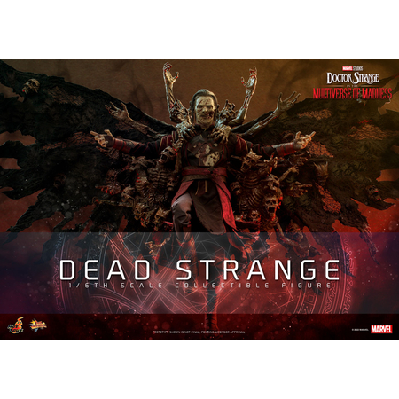 Marvel Dead Strange (Doctor Strange in the Multiverse of Madness) 1:6 Scale Figure Hot Toys 911214 MMS654