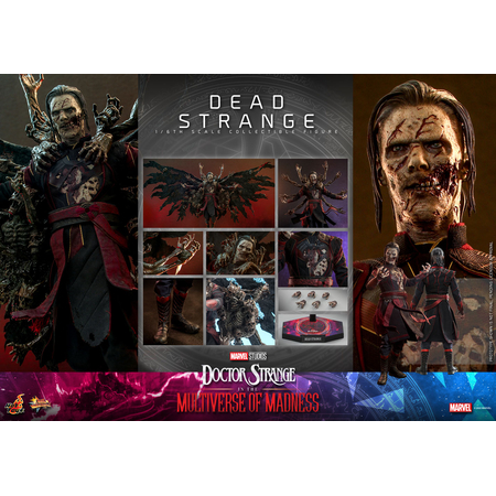 Marvel Dead Strange (Doctor Strange in the Multiverse of Madness) 1:6 Scale Figure Hot Toys 911214 MMS654