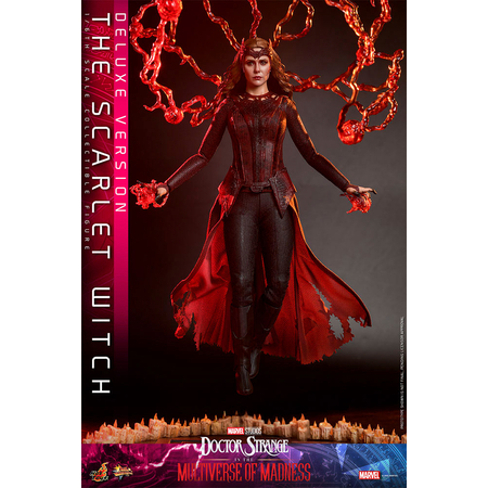 Marvel The Scarlet Witch (Doctor Strange dans le Multivers de la Folie) Version de Luxe Figurine Échelle 1:6 Hot Toys 9111212 MMS653