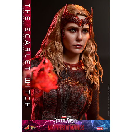 Marvel The Scarlet Witch (Doctor Strange in the Multiverse of Madness) 1:6 Scale Figure Hot Toys 911121  MMS652Marvel The Scarlet Witch (Doctor Strange in the Multiverse of Madness) 1:6 Scale Figure Hot Toys 911121  MMS652