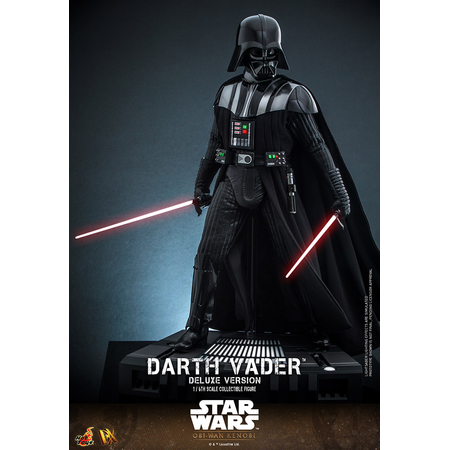 Star Wars Darth Vader (de la série Obi-Wan Kenobi) VERSION DE LUXE Figurine Échelle 1:6 Hot Toys 9111282 DX28