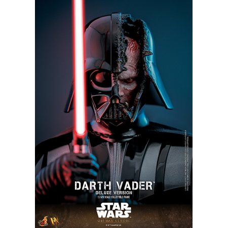 Star Wars Darth Vader (de la série Obi-Wan Kenobi) VERSION DE LUXE Figurine Échelle 1:6 Hot Toys 9111282 DX28