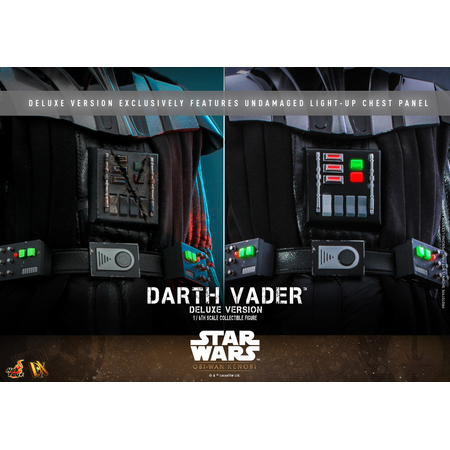 Star Wars Darth Vader (de la série Obi-Wan Kenobi) VERSION DE LUXE Figurine Échelle 1:6 Hot Toys 9111282 DX28