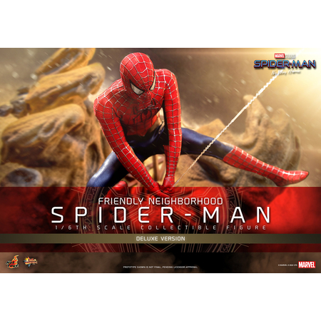 Marvel Friendly Neighborhood Spider-Man (Deluxe Version) 1:6 Scale Figure Hot Toys 9113702 MMS662