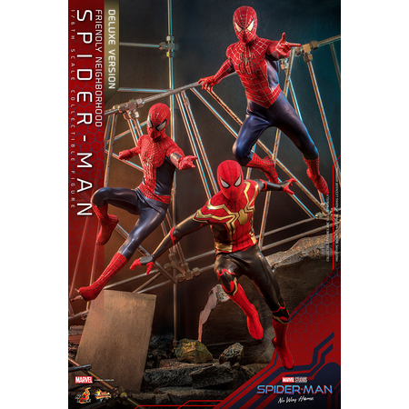 Marvel Friendly Neighborhood Spider-Man (Deluxe Version) 1:6 Scale Figure Hot Toys 9113702 MMS662