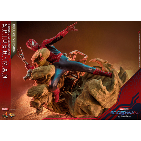 Marvel Friendly Neighborhood Spider-Man (Deluxe Version) 1:6 Scale Figure Hot Toys 9113702 MMS662