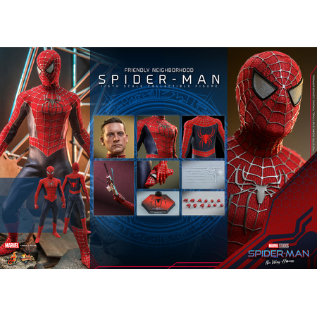 Marvel Spider-Man Voisin Amical Figurine Échelle 1:6 Hot Toys 911370 MMS661