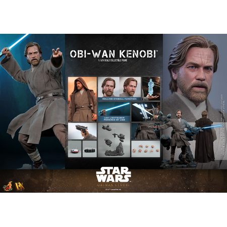 Star Wars Obi-Wan Kenobi 1:6 Scale Figure Hot Toys 911411 DX26