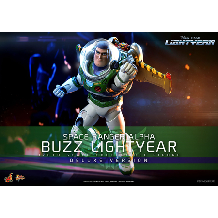 Space Ranger Alpha Buzz Lightyear (Version de Luxe) Figurine Échelle 1:6 Hot Toys 9112682 MMS635