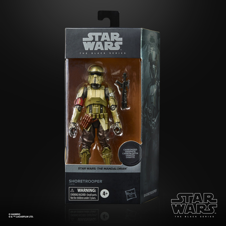 Star Wars The Black Series figurine échelle 6 pouces Shoretrooper Carbonized Hasbro F2878