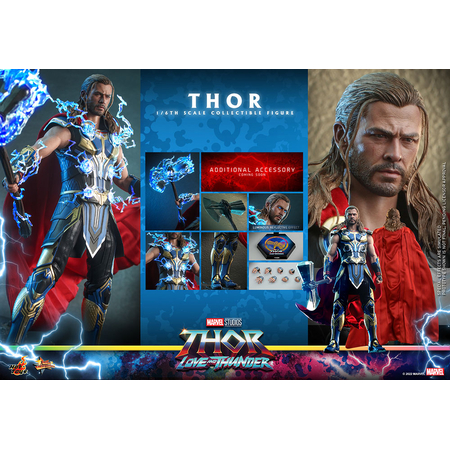Marvel Thor (Love and Thunder) Figurine Échelle 1:6 Hot Toys 911309 MMS655