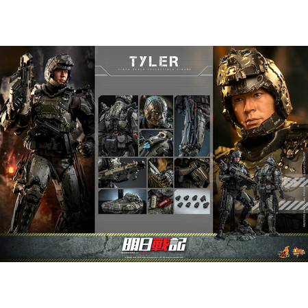 Warriors of Future - Tyler Figurine Échelle 1:6 Hot Toys 911669 MMS667