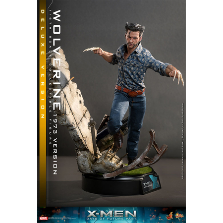 Marvel Wolverine (1973 Version) Deluxe Version 1:6 Scale Figure Hot Toys 9115362 MMS660