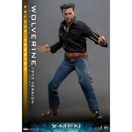 Marvel Wolverine (1973 Version) Deluxe Version 1:6 Scale Figure Hot Toys 9115362 MMS660