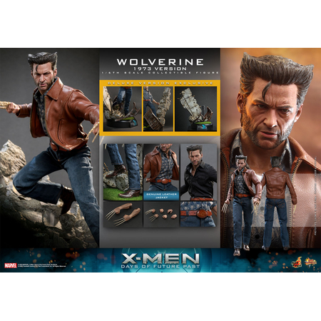 Marvel Wolverine (1973 Version) Deluxe Version 1:6 Scale Figure Hot Toys 9115362 MMS660